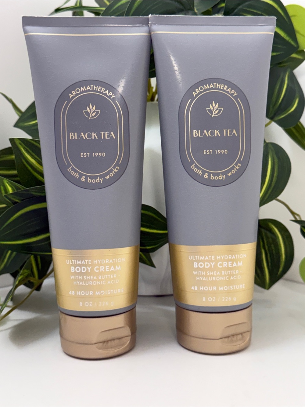 2x Bath & Body Works Black Tea Body Cream - New/Unopened